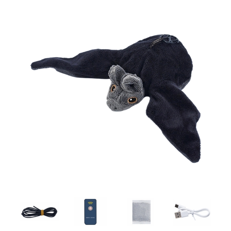 Interactive Cat Toy - 원격 제어 펄럭이는 새 고양이 실내