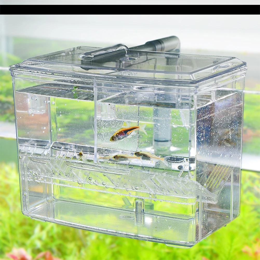 Pet Supplies Fish - 1.25L 2.5L 수족관 물고기 번식 상자,