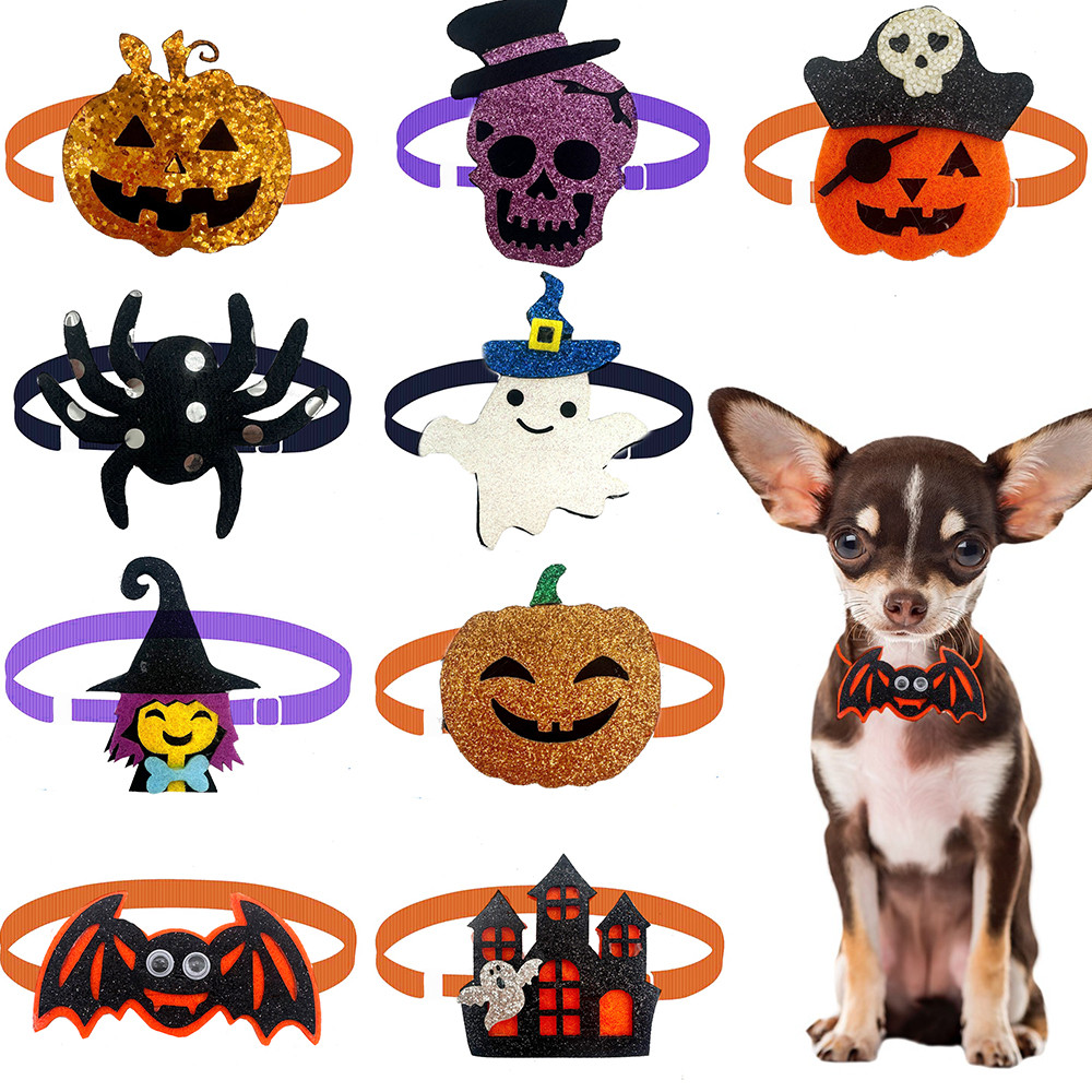 Pet Supplies In Bulk - 50개 할로윈 소형견/고양이 나비넥타이, 강아지 애완동물용