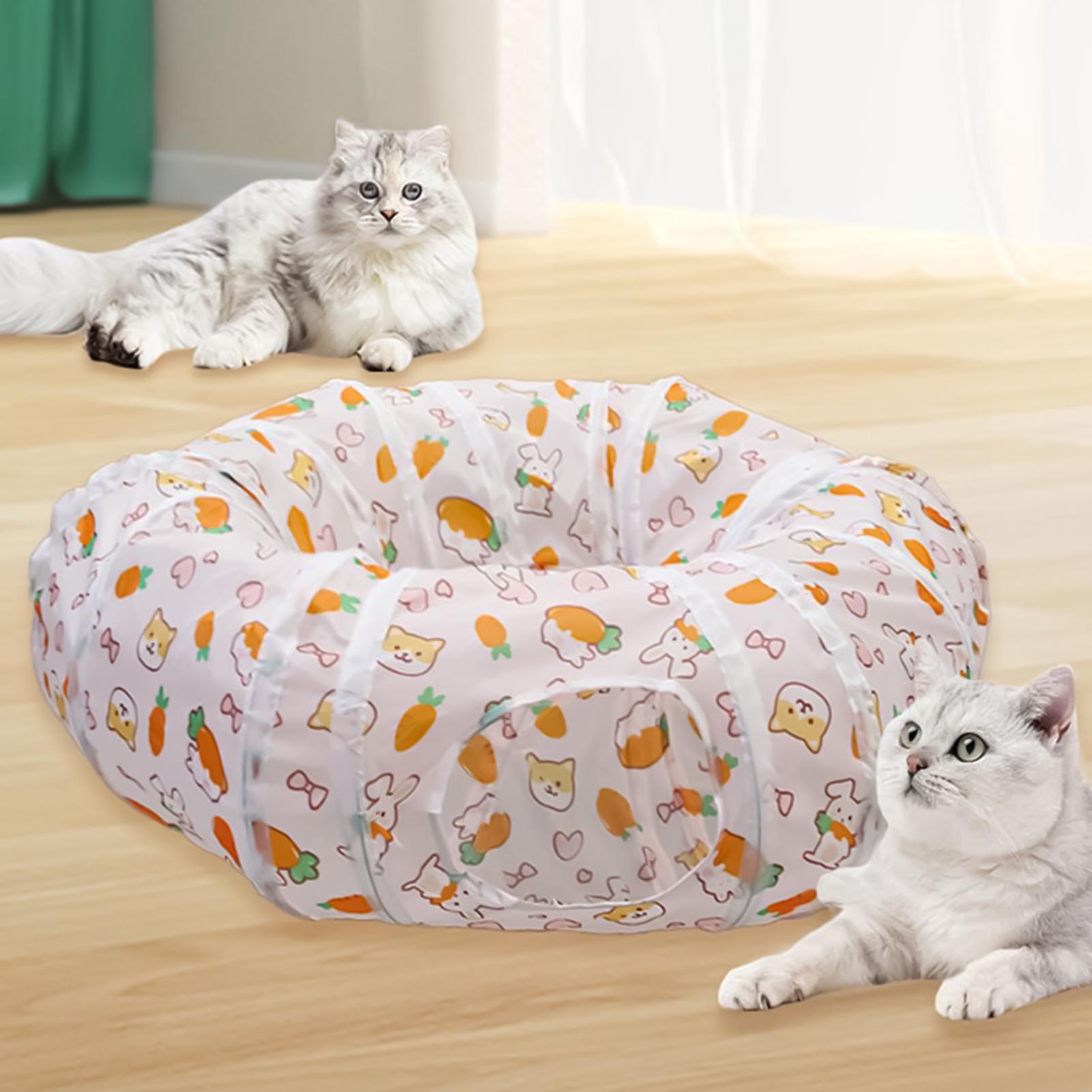 고양이 터널 인터랙티브 접이식 미로 장난감 유연한 고양 - Interactive Cat Toy 리뷰 및 가격