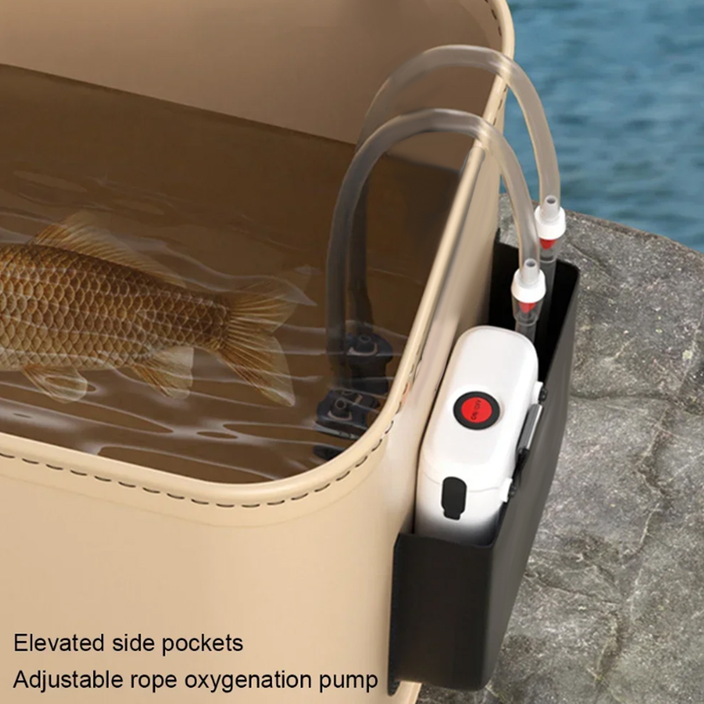 낚시용 접이식 물통, 활어통, 어망 일체형 물통, 낚시 - Pet Supplies Fish 리뷰 및 가격
