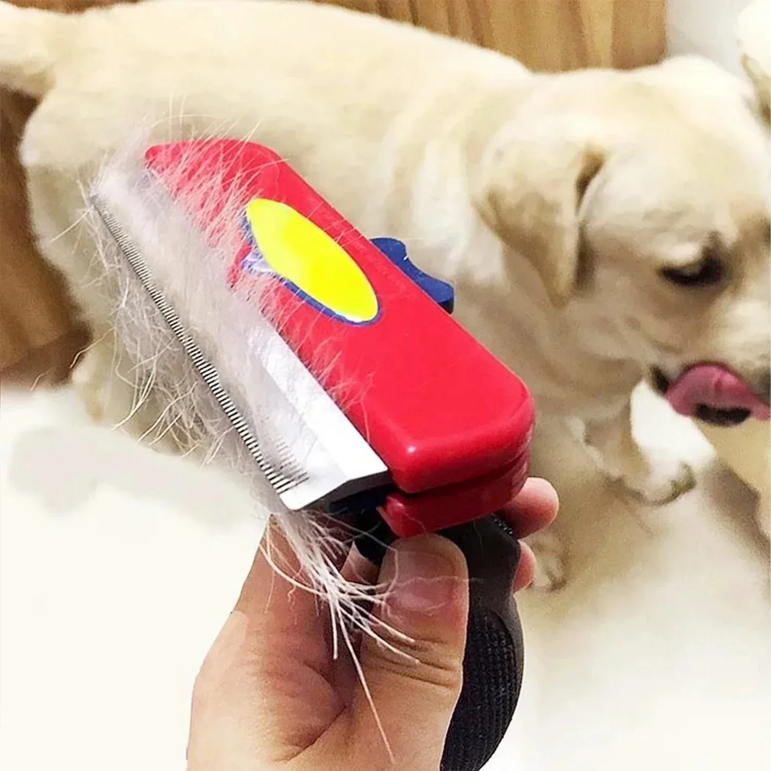 대형 개 제모 빗 큰 개 브러시 애완 동물 미용 브러시 - Pet Supplies Dropshipping 리뷰 및 가격