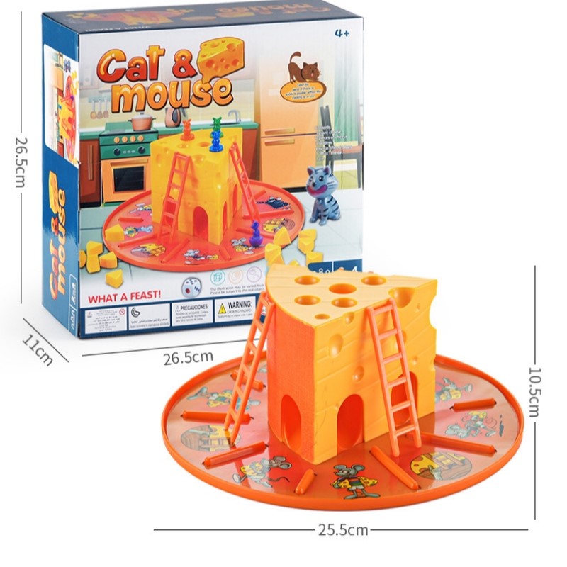 고양이와 쥐 케이크 치즈 보드 게임 어린이 인터랙티브  - Interactive Cat Toy 리뷰 및 가격