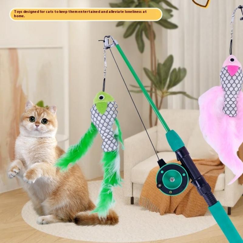 1세트 텔레스코픽 고양이 장난감 물고기 모양 텔레스코픽 - Pet Supplies Fish 리뷰 및 가격