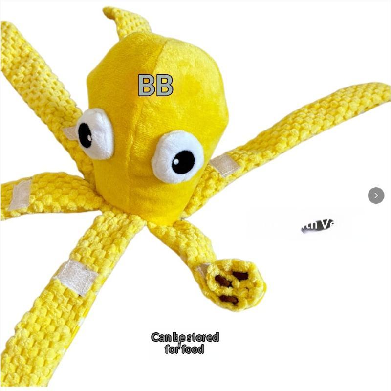 문어 모양 삑삑이 애완동물 장난감, 무취, 물림 방지, - Interactive Cat Toy 리뷰 및 가격