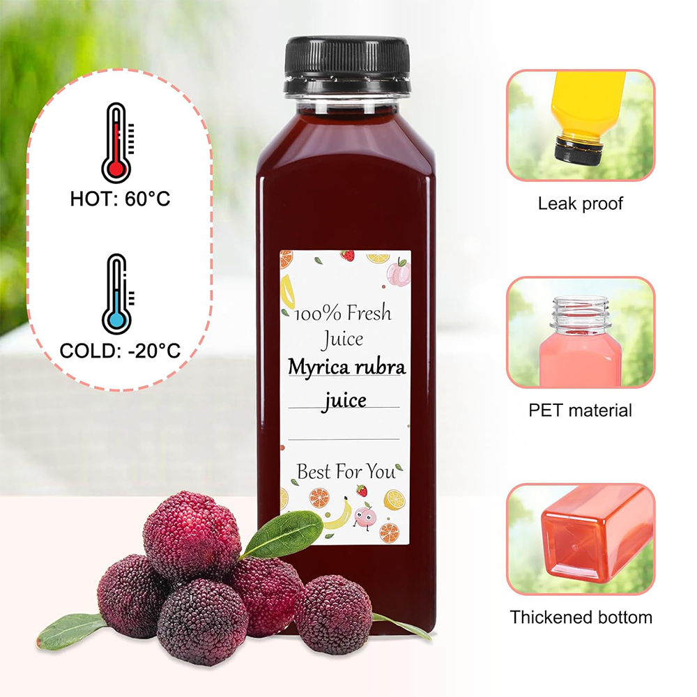 LMETJMA 500ML 주스 병 PET 플라스틱 Ju - Pet Supplies In Bulk 리뷰 및 가격