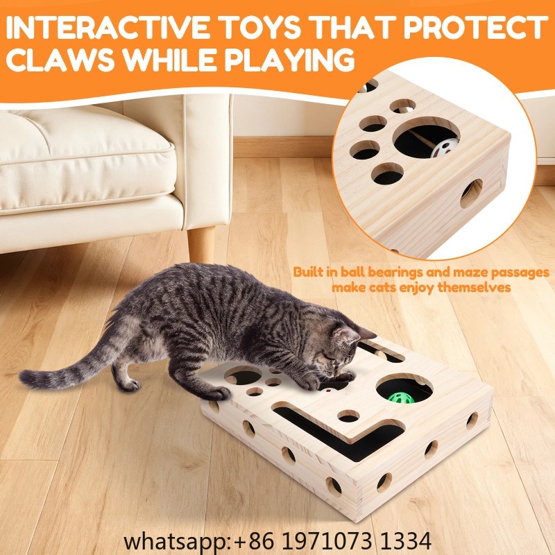 고양이 네일 파일 박스 장난감 (벨볼과 사포 포함) 고 - Interactive Cat Toy 리뷰 및 가격