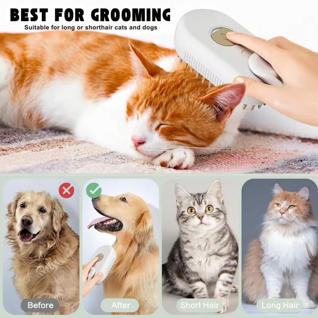 3-in-1 개 헤어 브러시 고양이 헤어 브러시 전기  - Pet Supplies Dropshipping 리뷰 및 가격