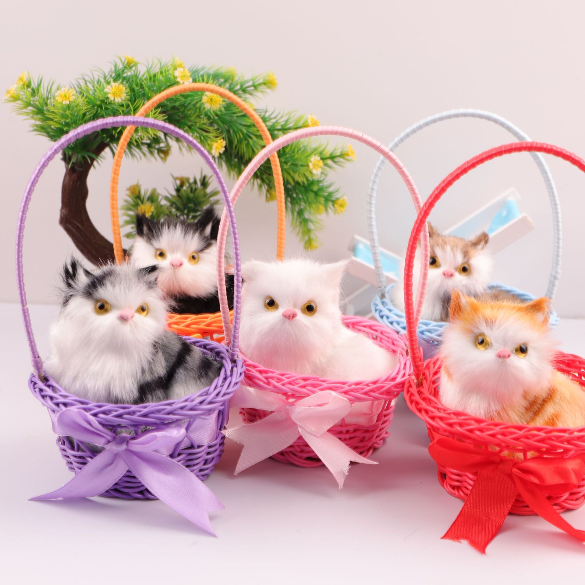 어린이용 시뮬레이션 핸드헬드 바구니 고양이 장난감 모델 - Interactive Cat Toy 리뷰 및 가격