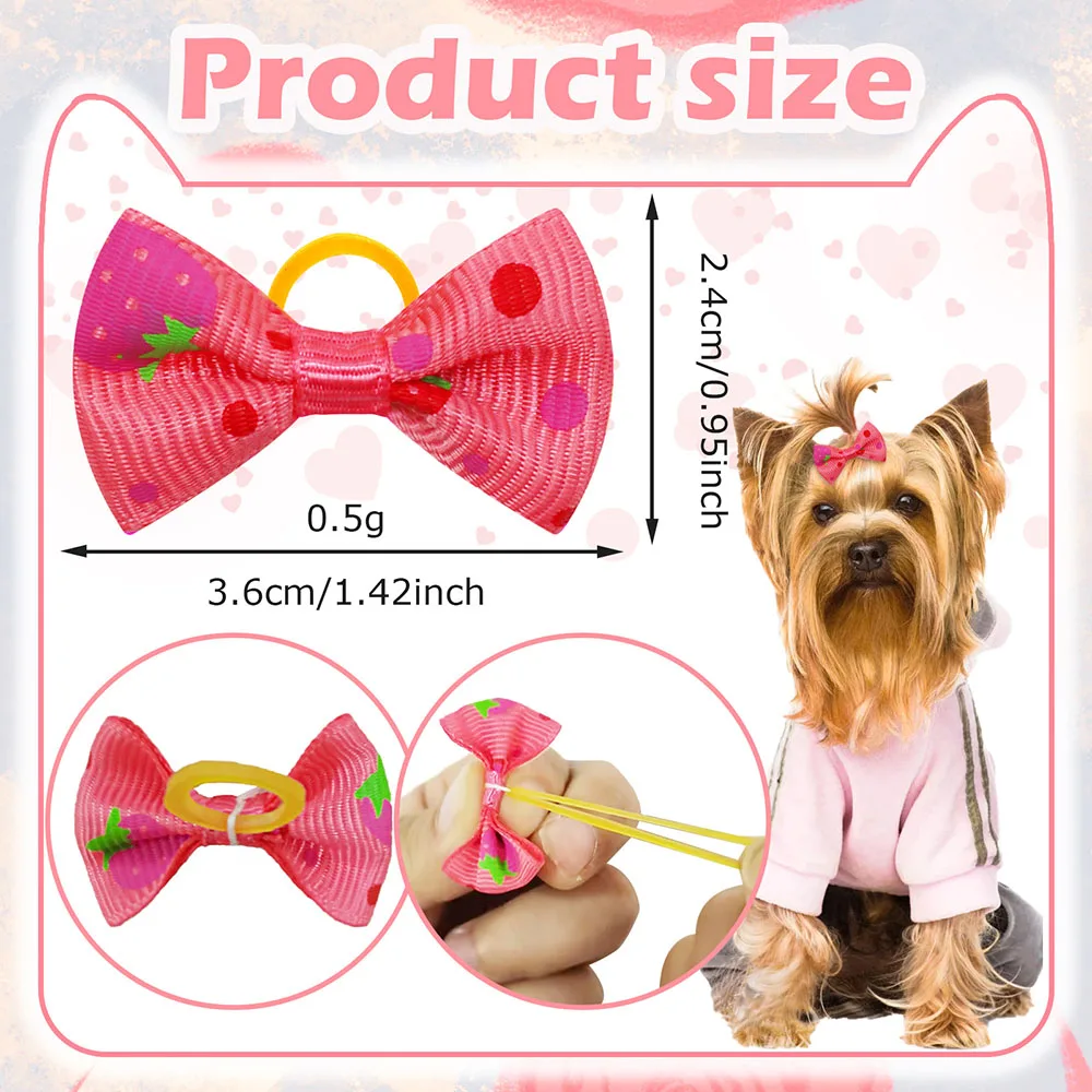 고무 밴드와 50PCS 개 활 개와 고양이를위한 수제  - Pet Supplies In Bulk 리뷰 및 가격